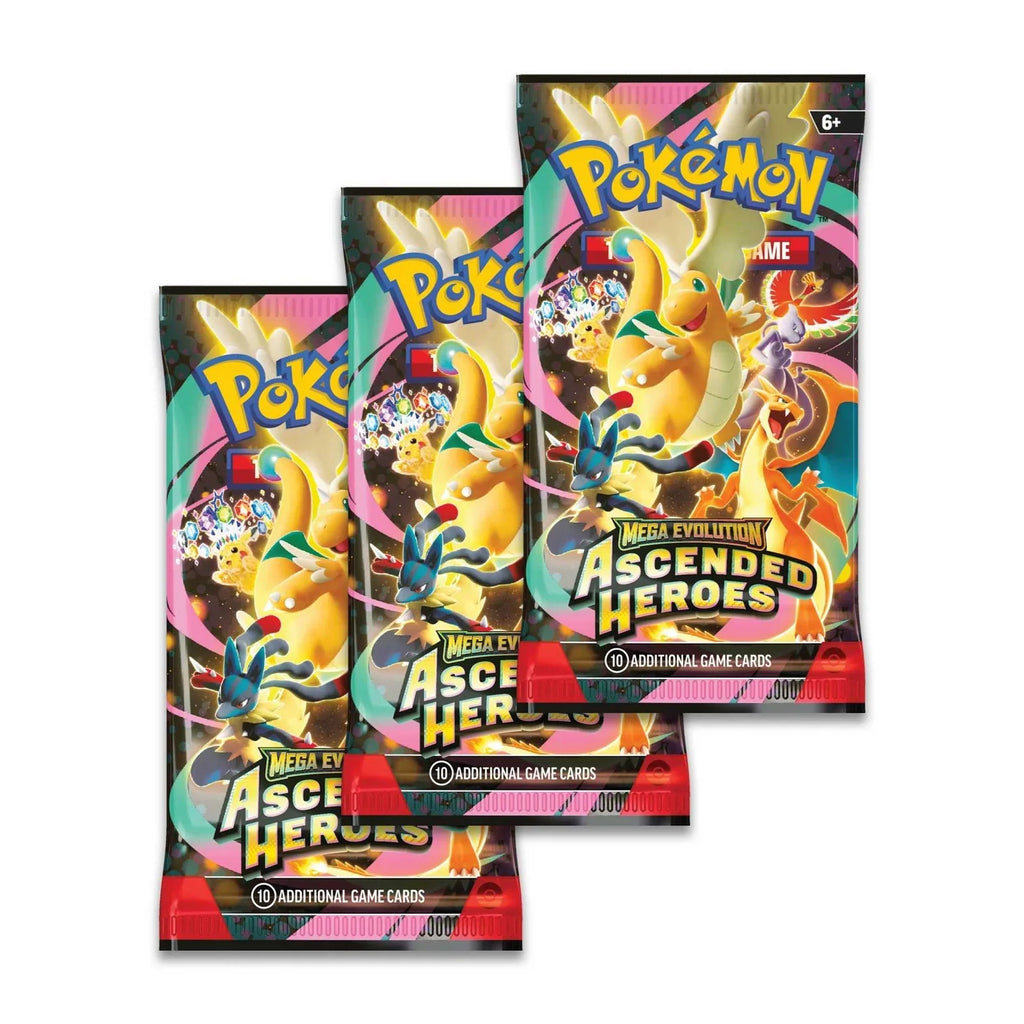 Ascended Heroes-Mega Evolutions Booster Bundle